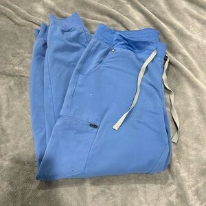 Figs ceil blue large jogger